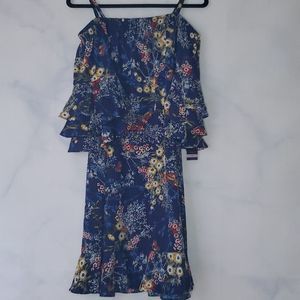 NWT - Gabby Skye Women's Berry Print Dress